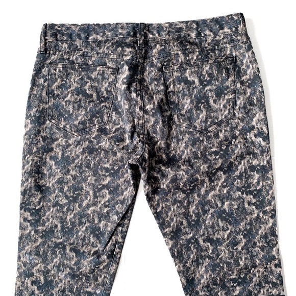 Theory Raegan Caligula Printed Skinny Jeans - Picture 5 of 10